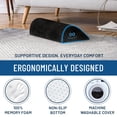 thumbnail image 3 of Foot Rest Everlasting Comfort, espuma viscoelástica, oficina y hogar, 3 of 9