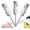 3pcs, variant on Pig Hair Removal Tool for Power Drill Stainless Steel Livestock Dehairing Scraper Attachment for Farm Butchery