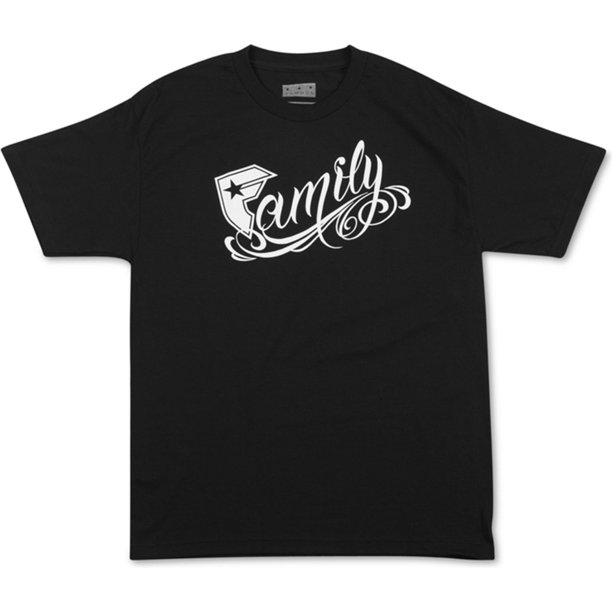 Camiseta con gráfico de la nueva familia de Famous Stars and Straps para hombre, negra, pequeña Famous Stars and Straps Camiseta gráfica