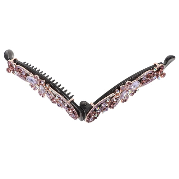 PAMINGONO Elegant Banana Hair Clip for Women, Stylish Hair Accessory Perfect for Parties, 1 Piece