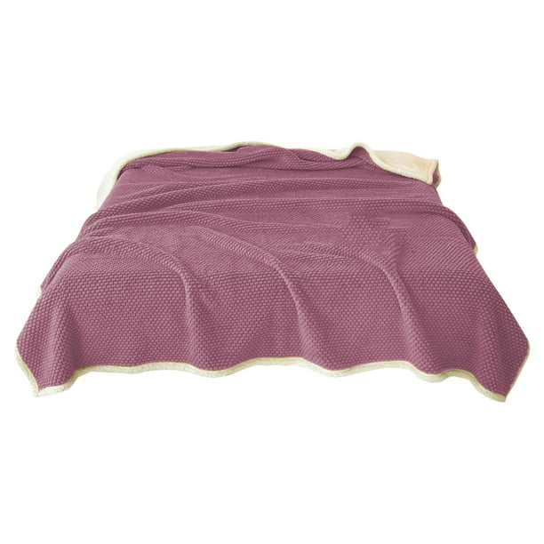 Sofá Cama Sofá Manta de Lana de Flanela Extra Gruesa con Doble Capa - Cubierta Ideal de la Siesta de la Oficina Manta Cálida Y Acogedora para la Cama O el Sofá Mantas Cálidas para el Invierno