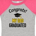 thumbnail image 4 of Inktastic Congrats My Dad Graduated with Cap Boys or Girls Baby Bodysuit, 4 of 5