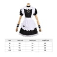 thumbnail image 5 of Sexy Lolita Maid Dress Cute Hollow Cat Womens Girls Dress Anime Cosplay Costume S-3XL, 5 of 5