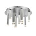 thumbnail image 1 of Artcraft Lighting Galiano Flush Mount (Satin Aluminum Finish), 1 of 1