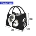thumbnail image 2 of Fotbe Unicorn in Yoga Bolsa Térmica Portátil con Estampado, Bolsa de Entrega de Alimentos Aislada, Bolsa Reutilizable de Gran Capacidad para Comidas y Supermercado, 2 of 6
