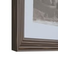 thumbnail image 3 of 1-3/4" Polystyrene Birch Wood Modern Picture Frame - by WholesaleArtsFrames-com. 17x17 3381 Series - Chocolate Brown - Made In USA, 3 of 5