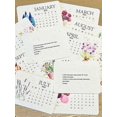 thumbnail image 4 of Plantable Seed Calendar 2025, Seed Calendar 2025 From January to December, Monthly Seed Desk Calendar Planner with Plantable Growing Plants for Planni, 4 of 5