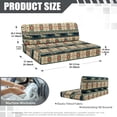 thumbnail image 7 of XYZCANDO Horse Geometric Pattern RV Dinette Cushions Aztec Style Universal RV Accessories Comfortable Couch Cushion Covers Washable Loveseat Sofa Chair Cover Furniture Protector Stretchable Gift, 7 of 7