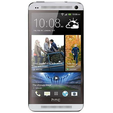HTC One Smartphone, Silver (Unlocked)