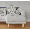 thumbnail image 5 of Watercolor Lilac Bulb Indoor/Outdoor Pillow with Removable Cover in White Pink Gray 16x16, 5 of 5