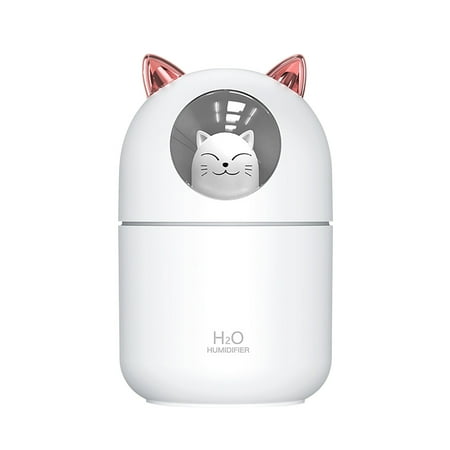 

Sunggoko Travel Humidifier Cute Diffuser Pet Humidifier Spray Moisturizing Air Moisturizing Small Desktop Bedroom Home Mute Aromatherapy Machine