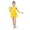 Yellow, variant on RTKFRFLM Girls Latin Dance Dress One-Piece Fringed Performance Leotard for Competition Yellow 6-7 Years