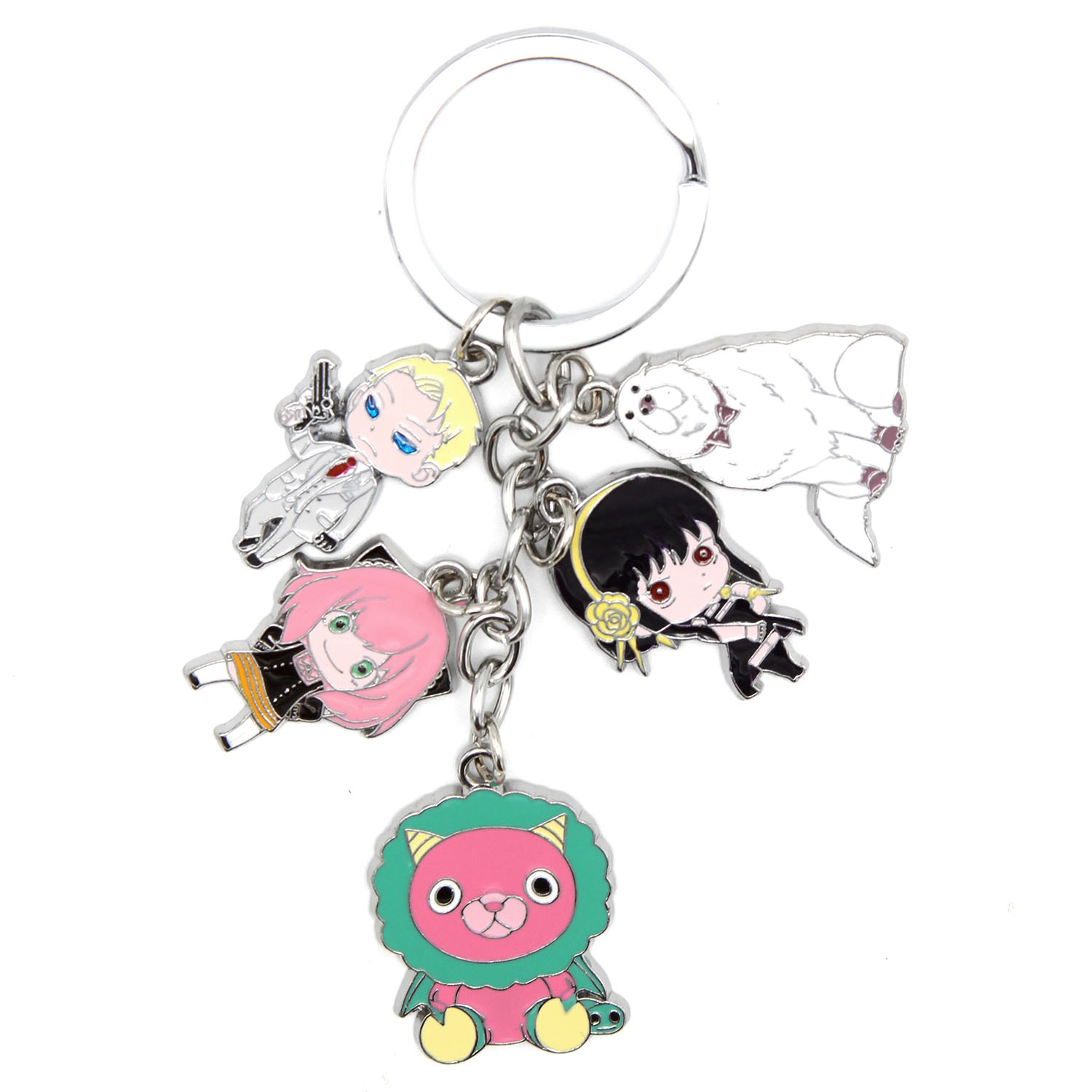The Forger Family - Spy x Family 1" Keychain 5 pc. Pendant