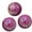 Purple, variant on kowaku 3Pcs Glass Mosaic Balls Mosaic Sphere Balls Home Decor Modern Plate 8cm Decorative Orbs for Basket Filler Vases Wedding Bowls
