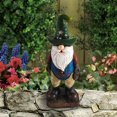thumbnail image 4 of Angelo Décor Ensemble de statues de gnomes Hoss et Willie, 4 of 9