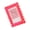 Fluorescent red, variant on NEXAVKPR Waves Shape Photo Frame Photo Display Holder Clear Acrylic Picture Frame Gift
