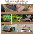 thumbnail image 5 of Bearded Dragon Hammock, Natural Seagrass Reptile Hammock, Reptile Lounger Bearded Dragon Tank Accessories for Chameleons, Lizards, Geckos, Snakes, Lguana Reptiles, Geckos (29.52 x 7.08 inches), 5 of 9