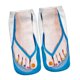 thumbnail image 4 of Calcetines tipo chanclas con estampado de manicura, moda casual, divertidos calcetines para Navidad, yoga estilo E, 4 of 9