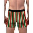 thumbnail image 3 of Seyurigaoka Men’ s Underpants Cartoon Patterns Print Middle Waist Boxer Briefs, 3 of 6