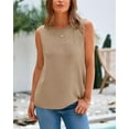 thumbnail image 5 of SOMER Women's Sleeveless Sweater Vest Ribbed Knit Lightweight Pullover Casual Loose Fit Tank Tops 2026 Summer, 5 of 6