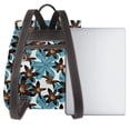 thumbnail image 3 of Yiaed Lilies Flowers Print Laptop Backpack for Women Slim Computer Bag Work Travel College Backpack Purse Fits 14 Inch Notebook, 3 of 4