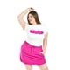thumbnail image 4 of Short falda con elastico Roman Fashion /Tallas Extras, 7060 (Magenta) fucsia 36, 4 of 7