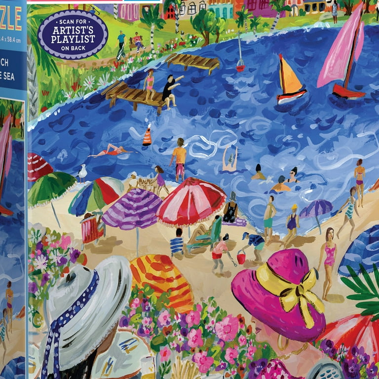 eeBoo Piece & Love: Lunch by the Sea - 1000 Piece Puzzle - Adult