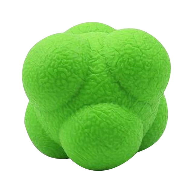 Hexagonal Ball Reflex Trainer Sensitive Reaction Ball Agility Speed Trainer