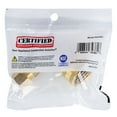 thumbnail image 2 of Certified Appliance Accessories BELBLFW34381 Dishwasher Elbow With Nut & Sleeve, 3/4" FGH (Female Garden Hose) X 3/8" MIP (Male Iron Pipe), 2 of 6