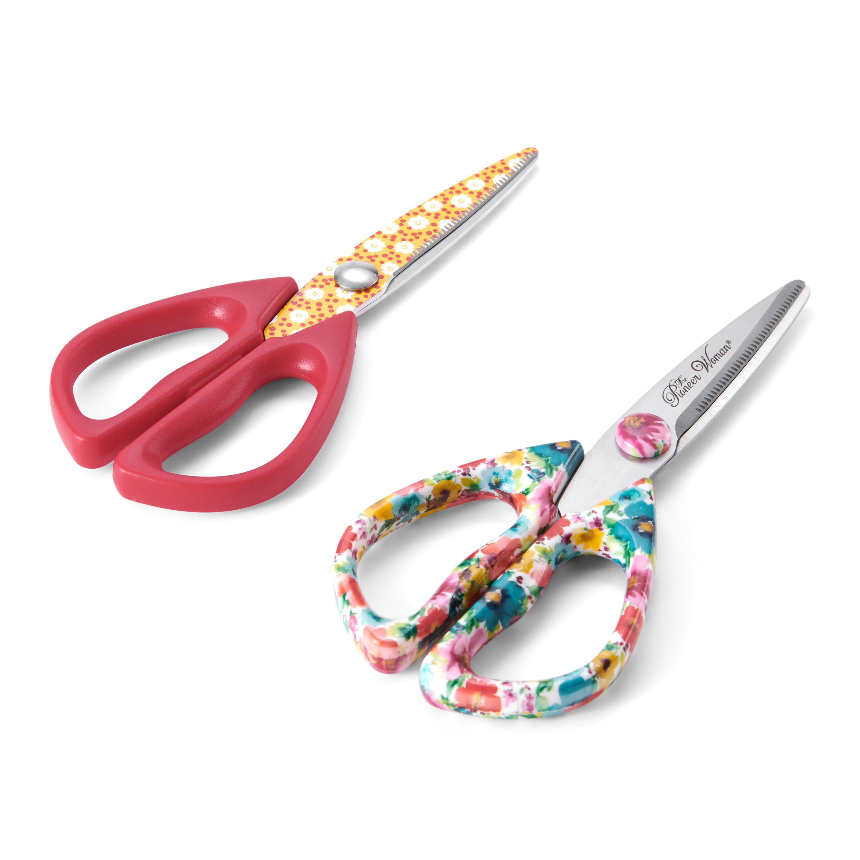 The Pioneer Woman Vintage Floral All Purpose Kitchen Shears Set, 2