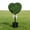 Green-A, variant on Deeceymbur Boxwood Heart with Bow Topiary Valentine's Day Boxwood Heart Tree Decor Artificial Topiary Pots for Indoor Outdoor Home Porch Decor Entryway Garden Accent