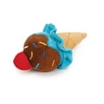 thumbnail image 3 of Dog Plush Sweet Treats Birthday Cake Cupcake or Ice Cream Cone Squeaker Excites (Full Set - All 3 Toys), 3 of 5