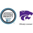 thumbnail image 6 of Dayna Designs Kansas State Wildcats Team Logo Silver Post Earrings, 6 of 6