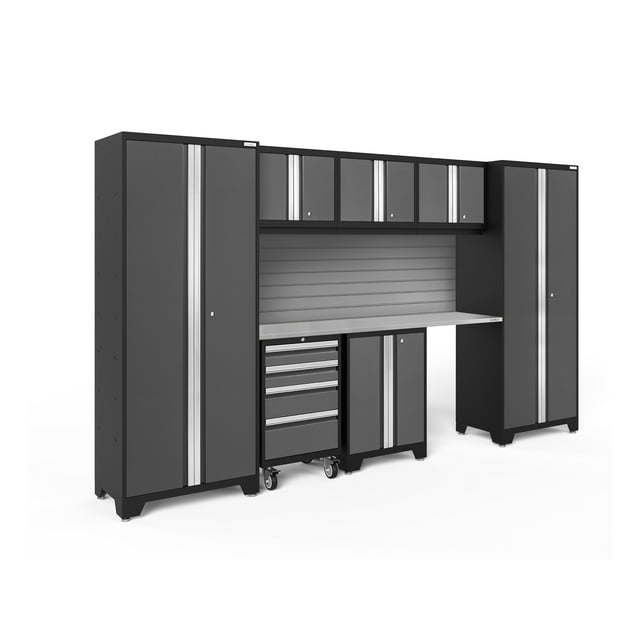 NewAge Products Ensemble de Cabinet 8 Pcs Série Audacieuse