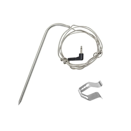 

Reduced！Samansag Meat Probe Replacement Set With Grill Clip For BBQ Oven Universal Practical Home