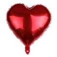 thumbnail image 4 of Globo de empuje de película de aluminio monocromática, versión ligera en forma de corazón de 18 pulgadas, decoración para fiesta, cumpleaños, Sala de bodas, Rosa en forma de corazón, 4 of 6
