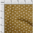 thumbnail image 2 of oneOone Cotton Poplin Brown Fabric Block Dress Material Fabric Print Fabric By The Yard 56 Inch Wide, 2 of 6