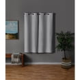 thumbnail image 3 of Mainstays White Solid Blackout Grommet Single Curtain Panel, 30" W x 63" L, 3 of 10