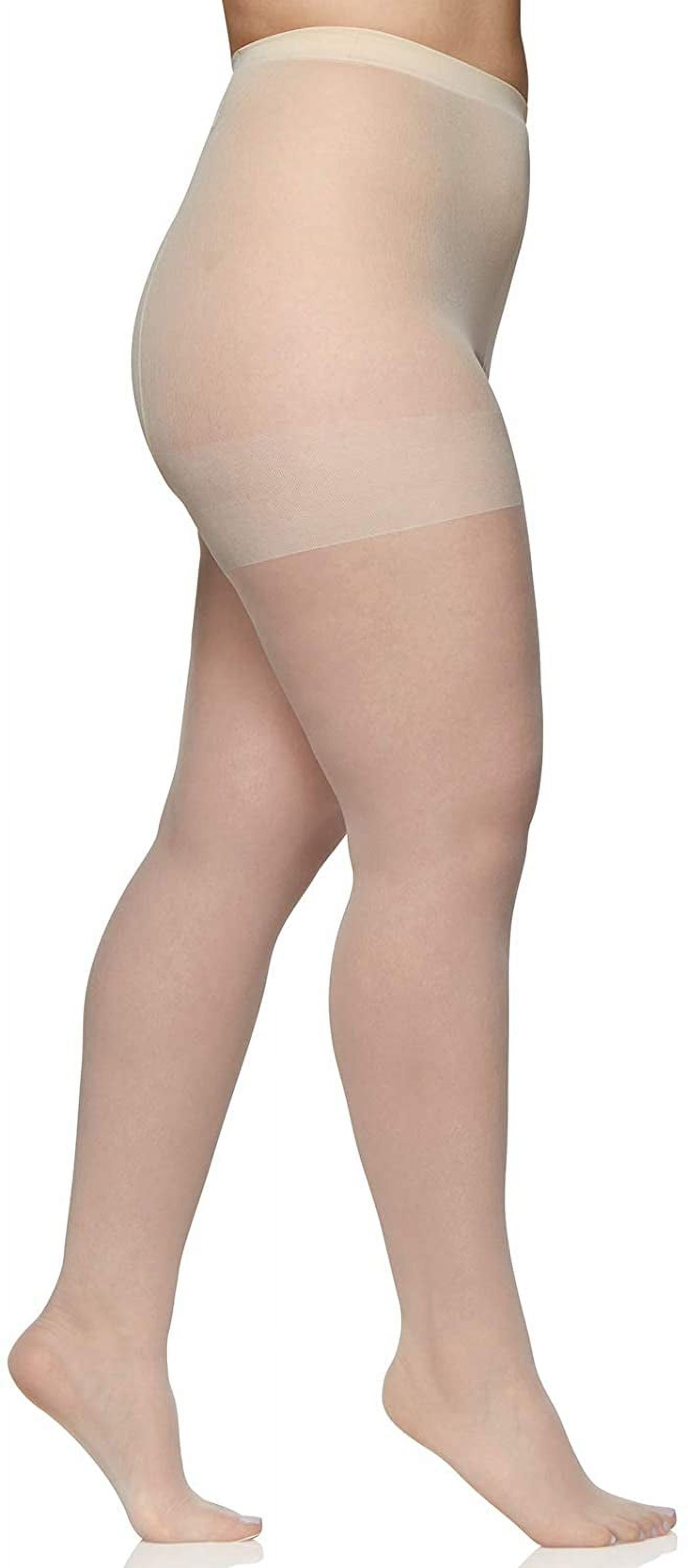 Berkshire Queen All Day Sheer Non-Control Top Pantyhose - Sandalfoot 4416