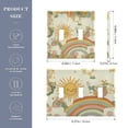 thumbnail image 2 of Yayeee Toggle Light Switch Wall Plate 2-Gang 4.56"x4.48" Decorative Outlet Cover, Beige Clouds, 2 of 7