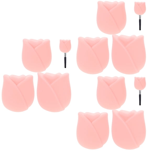 9 Pcs Reusable Makeup Brush Protectors Protective Makeup Brush Covers Protective Covers