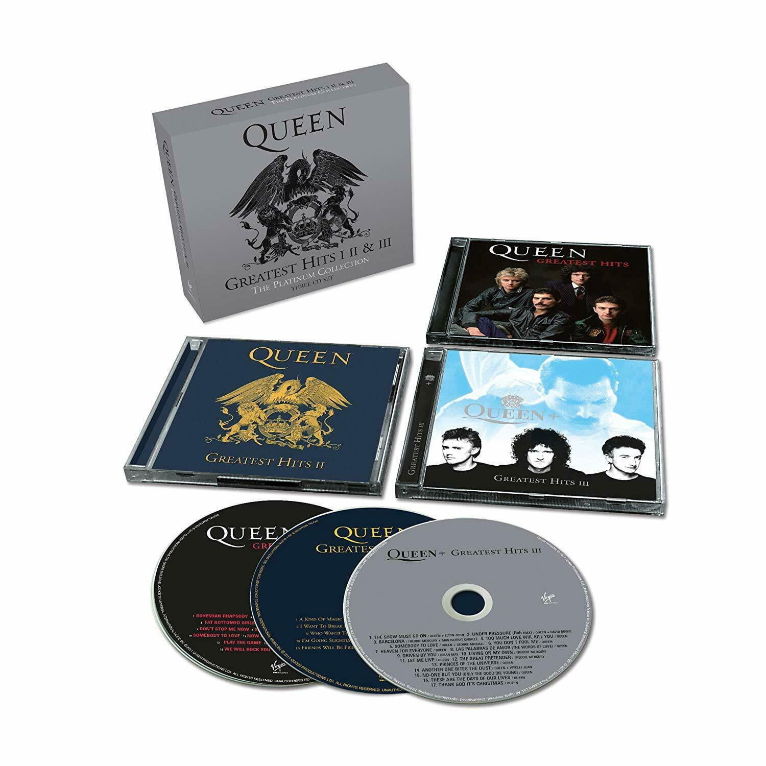 Queen – Greatest Hits I II & III (The Platinum Collection
