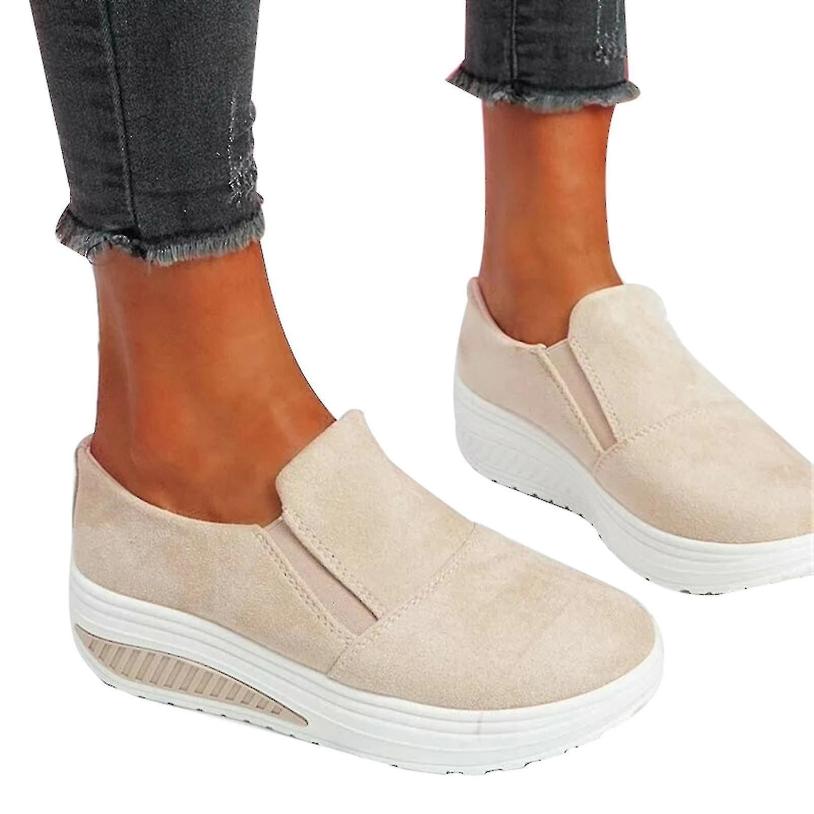 Baskets antidérapantes évidées décontractées à bout rond pour femmes on sale