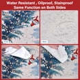thumbnail image 3 of Christmas Tablecloth 60x84 Inch for Rectangle Tables with Deer, Christmas Decor for Table, Washable Water Resistant Xmas Table Cloth Cover, Reversible Use Chrismtas Party Decorations for Kitchen Home, 3 of 6