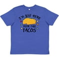 thumbnail image 3 of Inktastic Im Just Here For The Tacos Cinco De Mayo Youth T-Shirt, 3 of 5