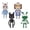 B, variant on Animal Hospital Building Blocks for All Ages, 4 PCS Animal Hospital Toys Blocks Collectible Display Figure for Fans Gifts, Toys Bricks Set Model, Funny Gifts for Birthday Halloween