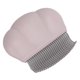 thumbnail image 4 of Peine de concha de gato para quitar el pelo flotante, depilación corta y larga para mascotas, peine de concha de masaje, color rosa, 4 of 12