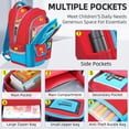 thumbnail image 2 of Set de mochila JIRAIKEI para gamer, bolsa de comida, 43 cm, estuche para lápices, 2 of 7