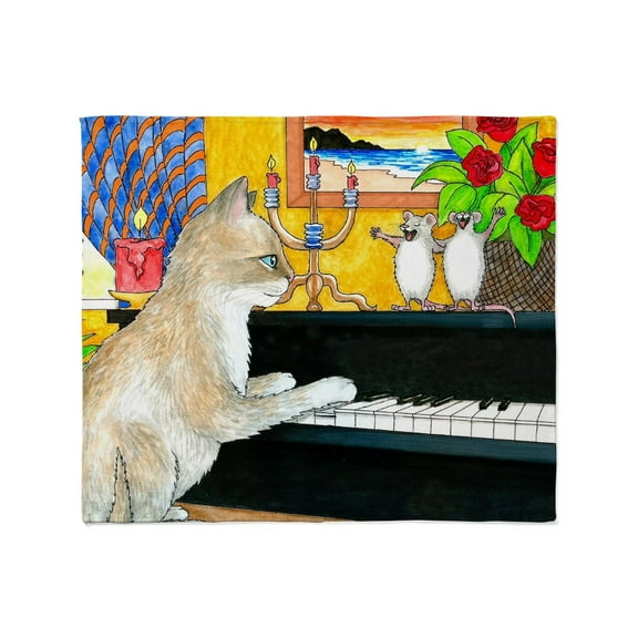 CafePress - Cat 506 Throw Blanket - Soft Fleece Throw Blanket, 50"x60" for All Ages