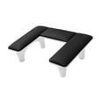 thumbnail image 3 of de la mano d d de la uña, cojín de uñas portátiles, cómodas piernas desmontables, almohada de mano para vacaciones, salón negro, 3 of 8